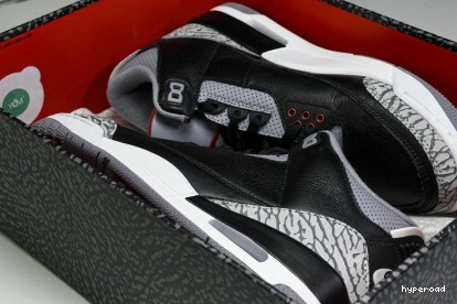 Hyperoad Air OG Cement” Jordan 3 “Black 2024 0824